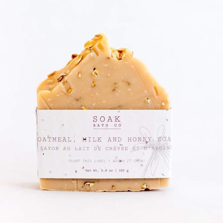 Oatmeal, Milk, & Honey Soap Bar