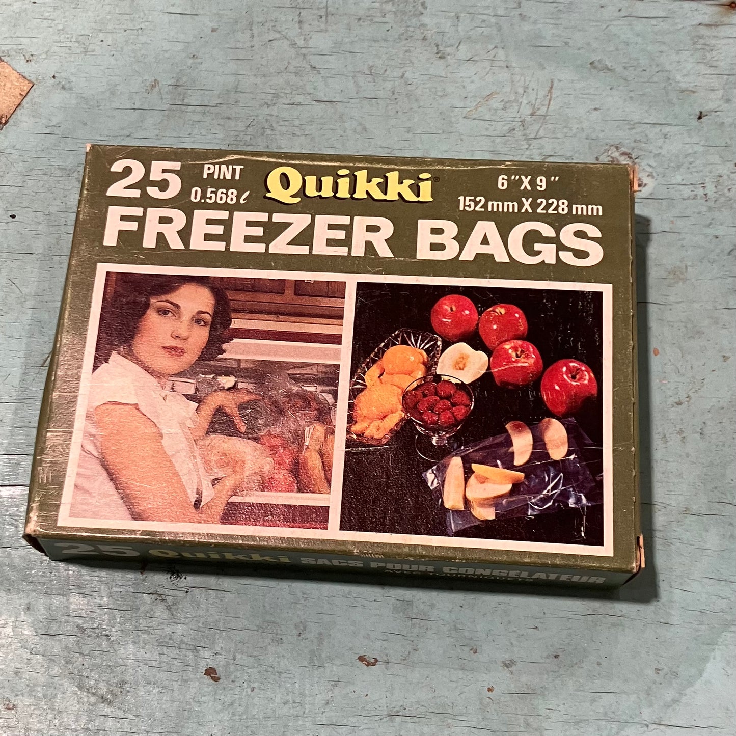 Vintage Box of Freezer Bags