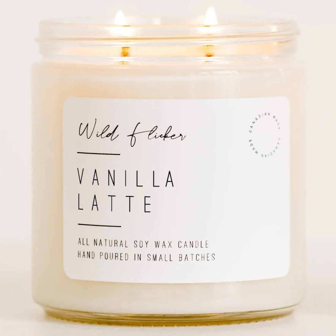 Vanilla Latte Soy Wax Candle