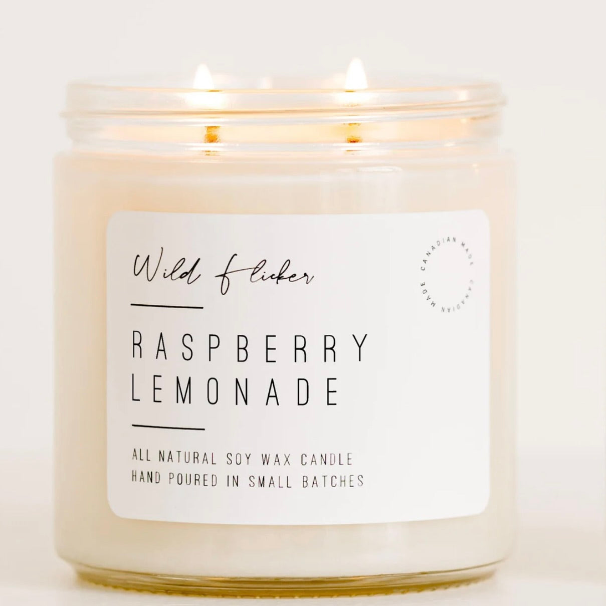 Raspberry Lemonade Soy Wax Candle