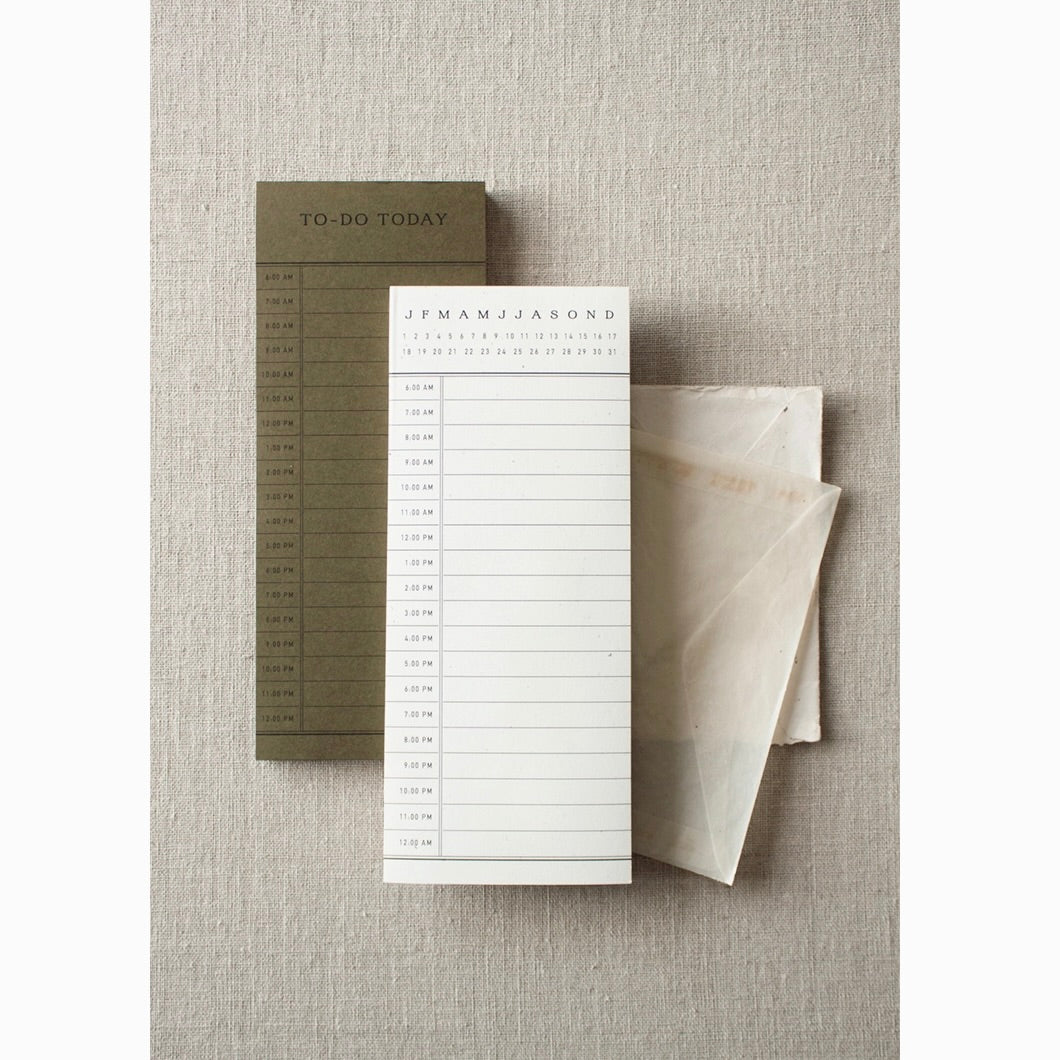 To Do Today Notepad Off White