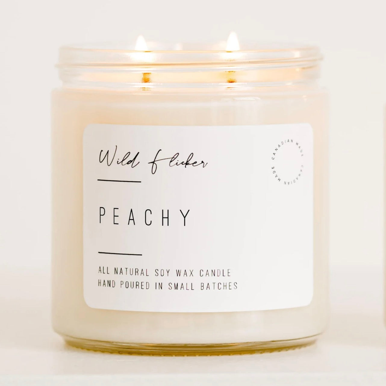 Peachy Soy Wax Candle