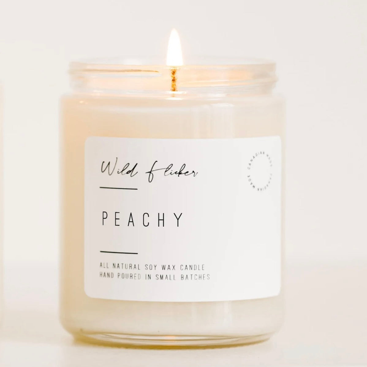 Peachy Soy Wax Candle