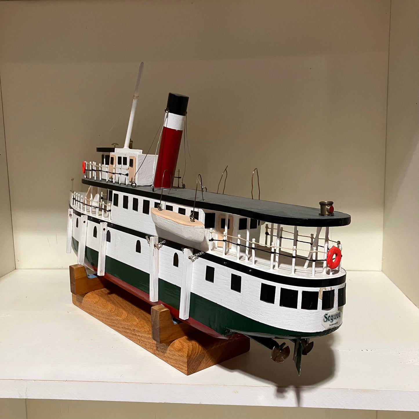Vintage Wooden Segwun Replica