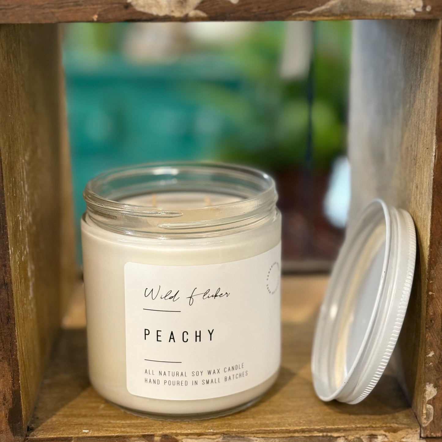 Peachy Soy Wax Candle