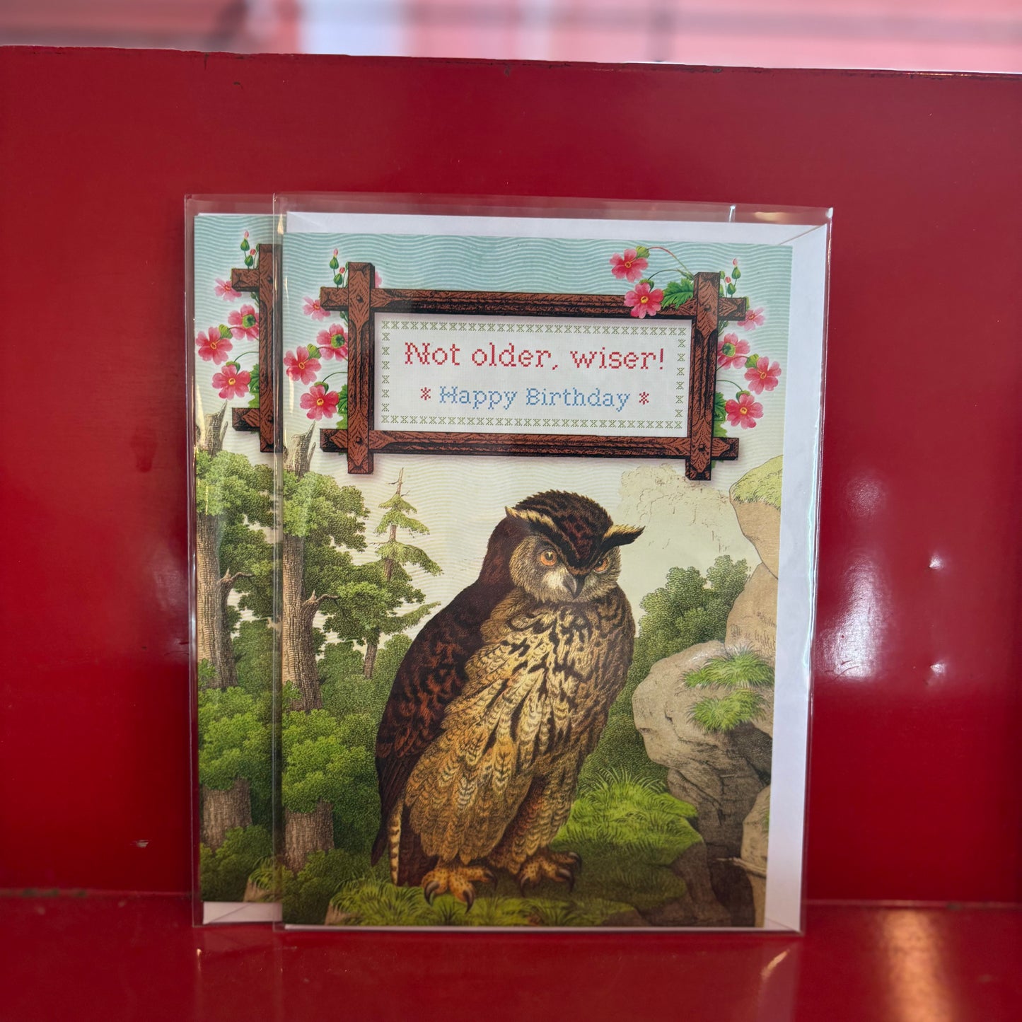 Not Older, Wiser Happy Birthday Card