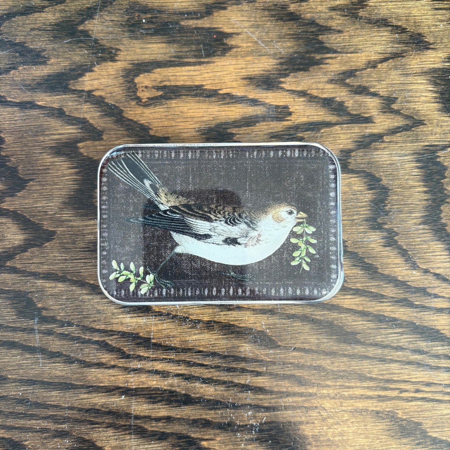 Large Birdsong Tin