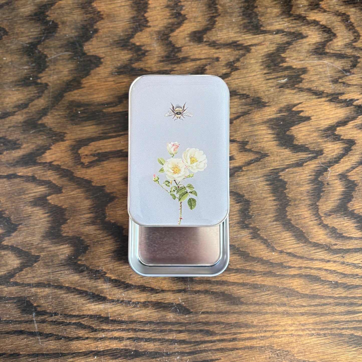 Bee and Rose Tin