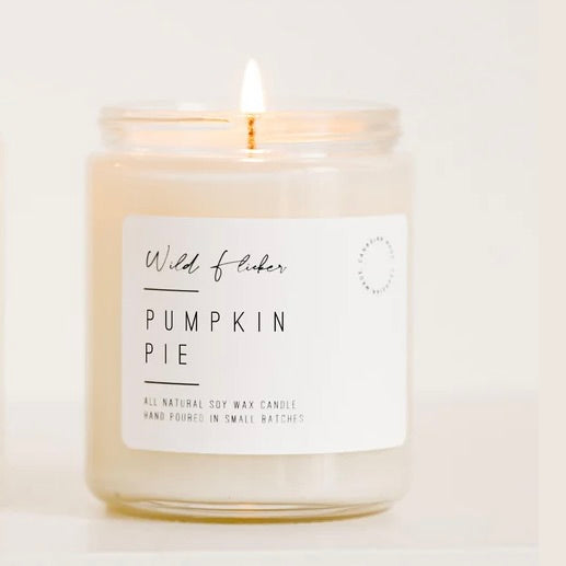 Pumpkin Pie Soy Wax Candle