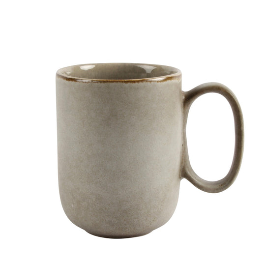 Stoneware Mug Inner Glazed Grey