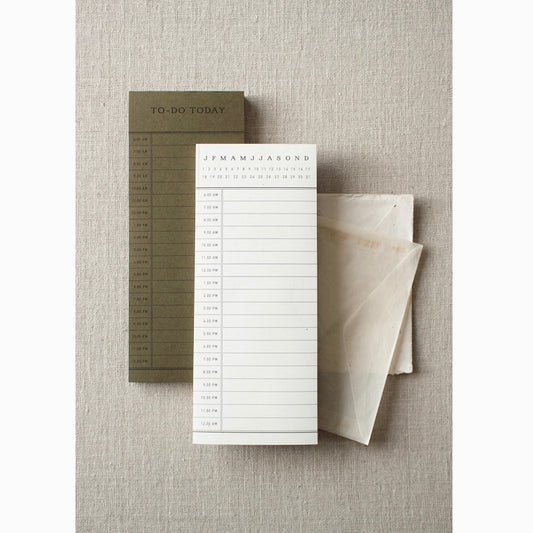 To Do Today Notepad Off White