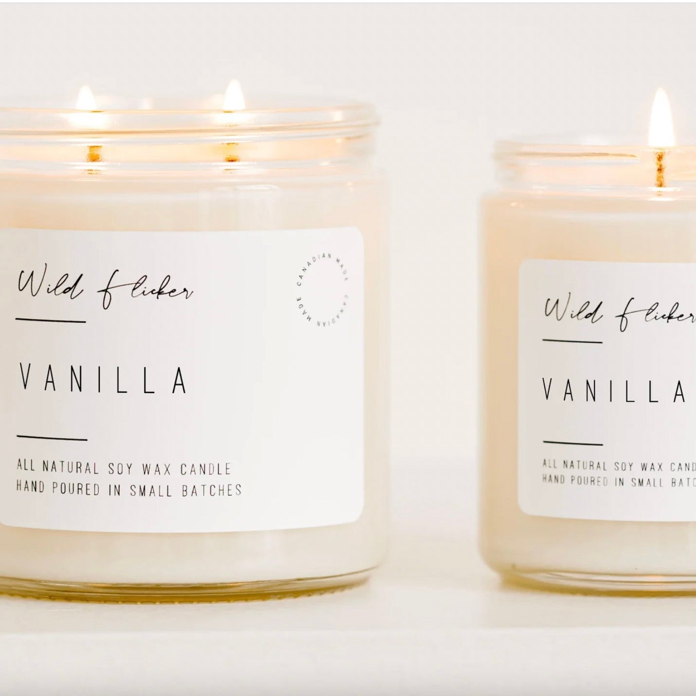 Vanilla Soy Wax Candle