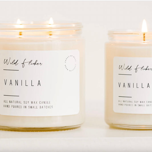 Vanilla Soy Wax Candle