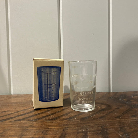 Medicine Glass In Original Box