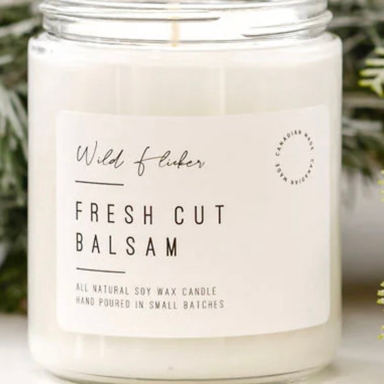 Fresh Cut Balsam Soy Wax Candle