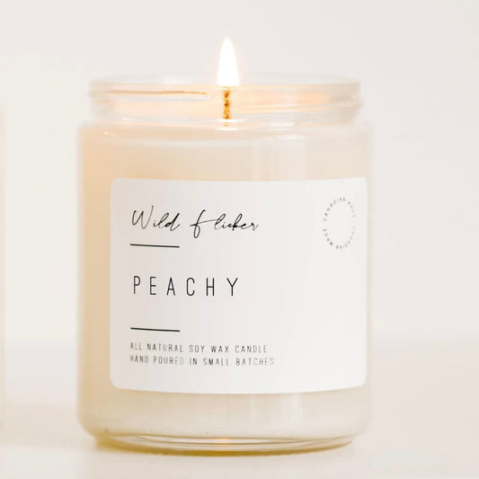 Peachy Soy Wax Candle
