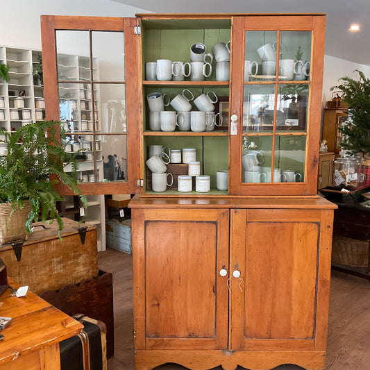 Honey & Green - 2 Piece Cabinet