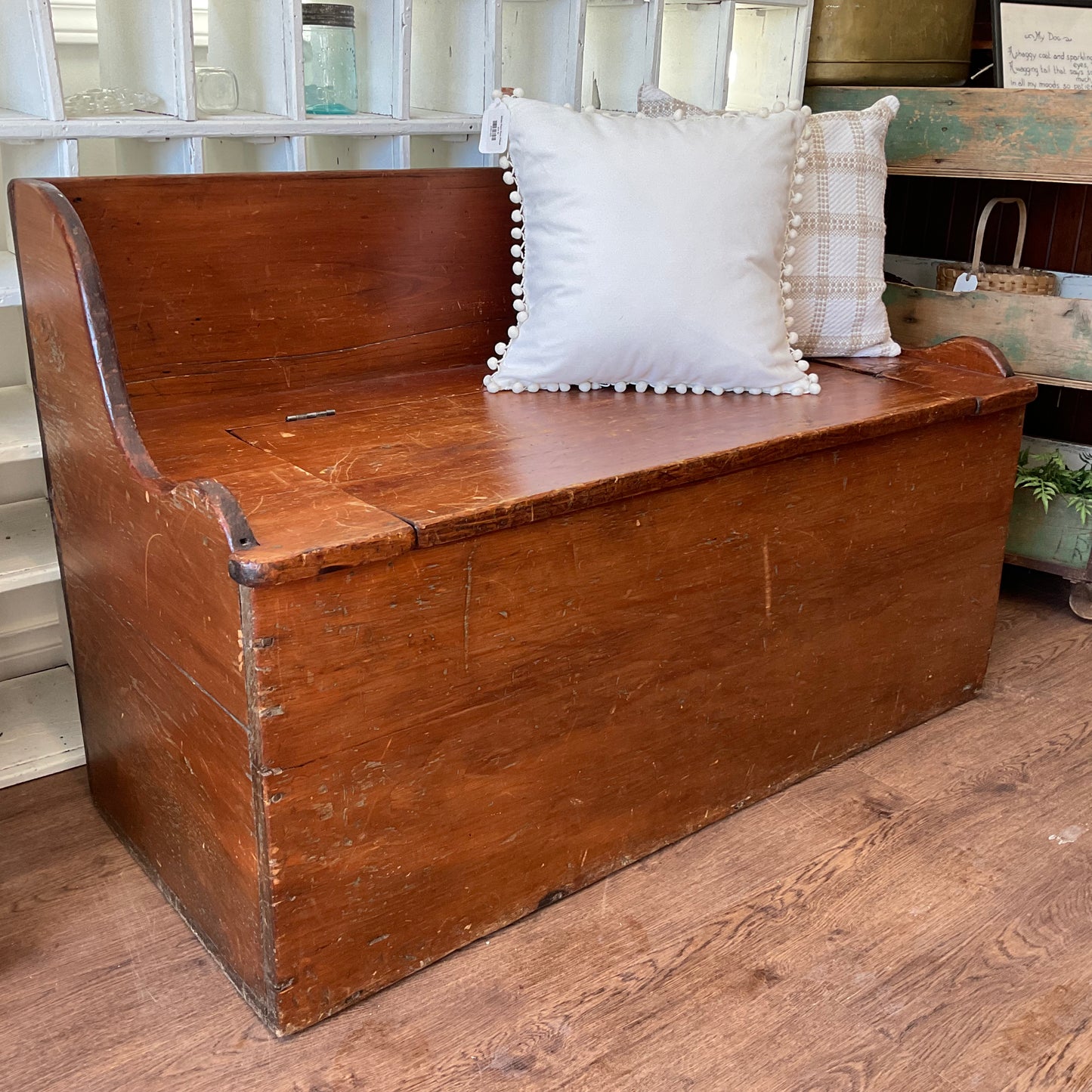 Antique Storage Bench