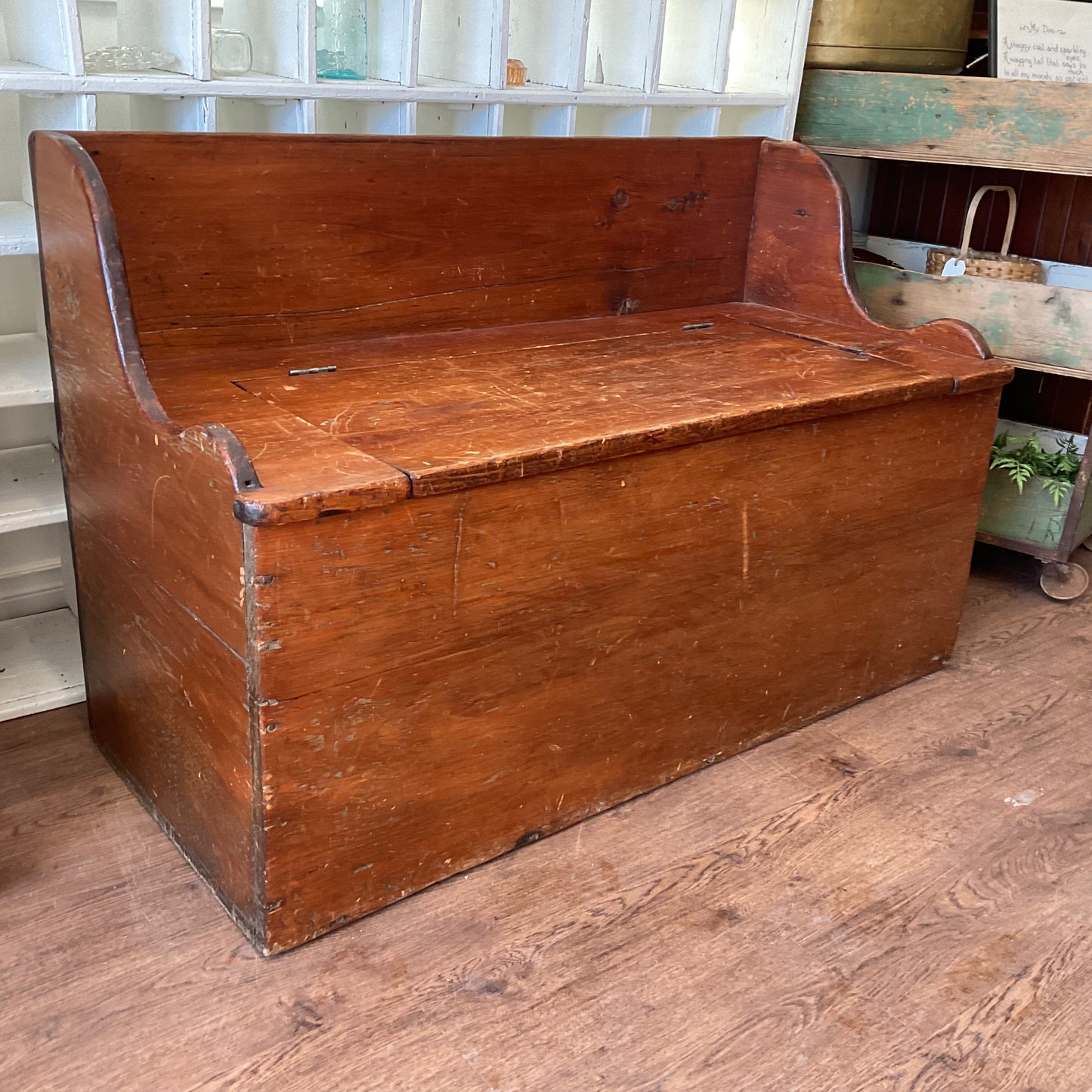 Antique Storage Bench