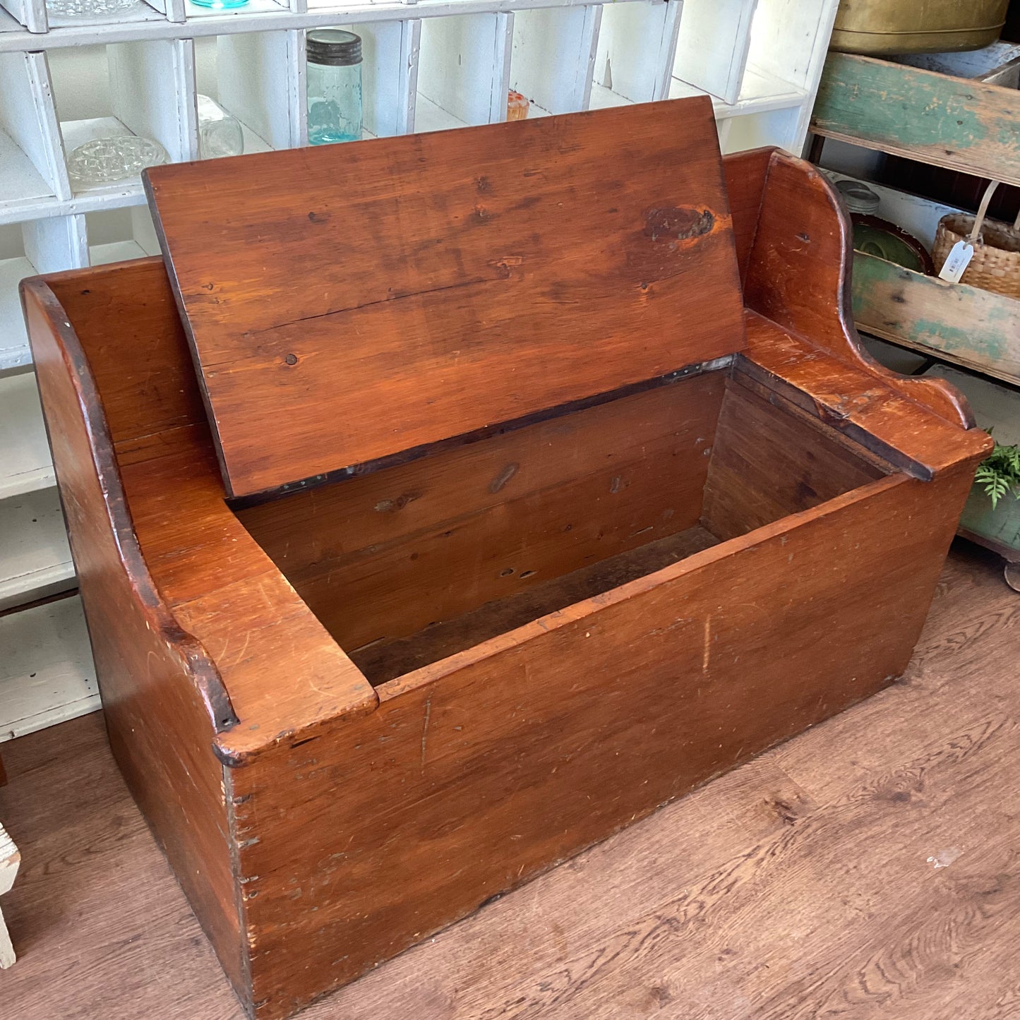 Antique Storage Bench