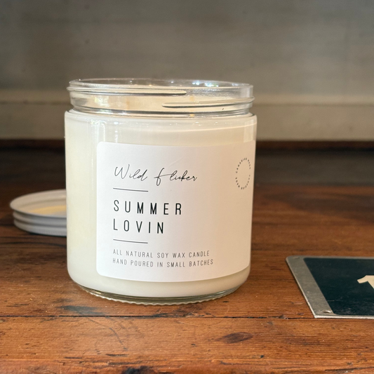 Summer Lovin Soy Wax Candle