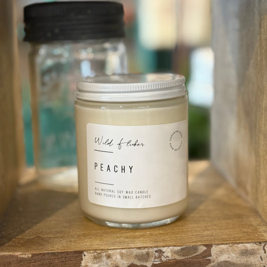Peachy Soy Wax Candle