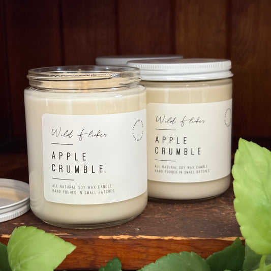 Apple Crumble Soy Wax Candle
