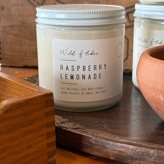 Raspberry Lemonade Soy Wax Candle