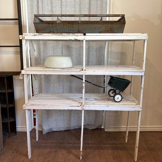 White Shelving Unit