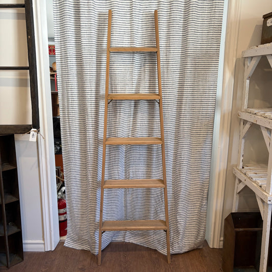Untreated Vintage Wood Ladder