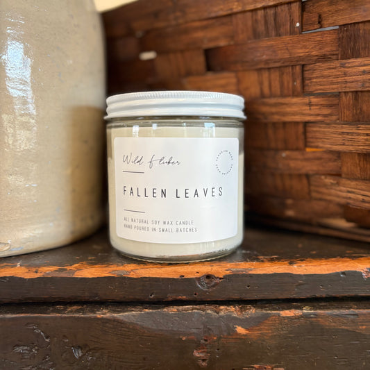 Fallen Leaves Soy Wax Candle