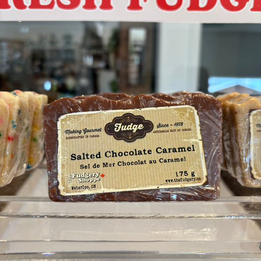 Salted Chocolate Caramel Fudge 175g
