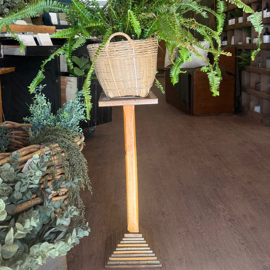 Wood Plant Stand