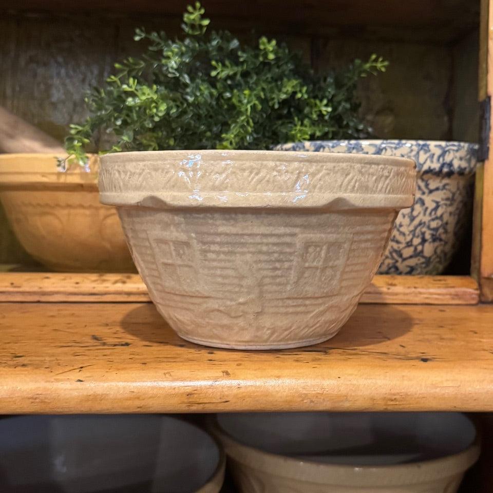 Yellow Ware Mixing Bowl