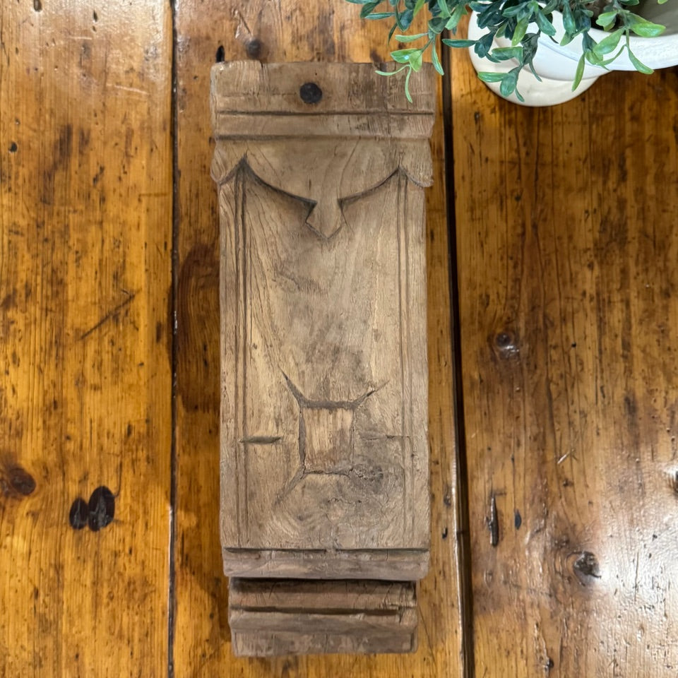 Carved European Spice Box